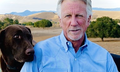 Dennis Patrick '73. author of Santa Ynez: A Novel.