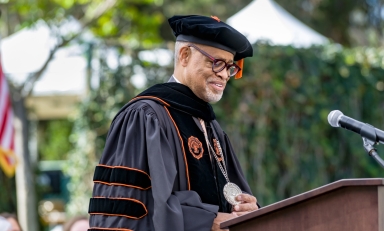 Occidental College President Harry J. Elam, Jr.