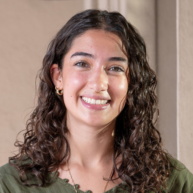 Photo of Occidental College student Aoife Mokalla