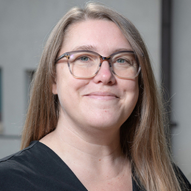 Madeline Wander headshot with black shirt