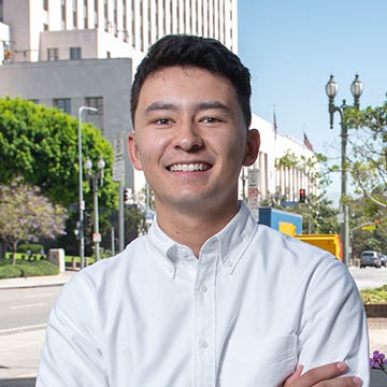 Oxy student Phillip Wong, class of 2020