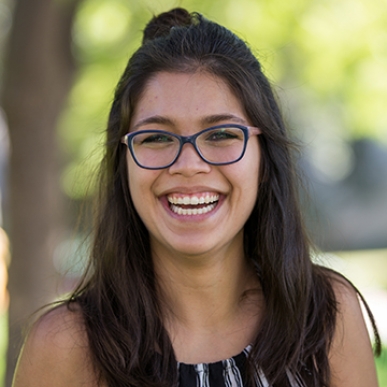 Oxy student Tatiana Ramos-Gallardo