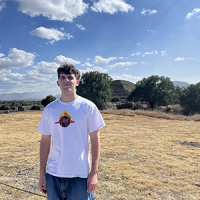 Occidental College student Augustin Fernandez '27