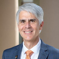 Occidental College President Tom Stritikus