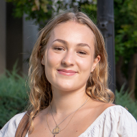 Occidental student fellow Madeleine