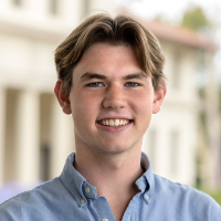 Occidental student fellow Peter