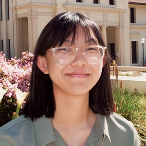 Occidental College chemistry major Mimi Chen