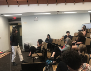A religious studies class guest lecture