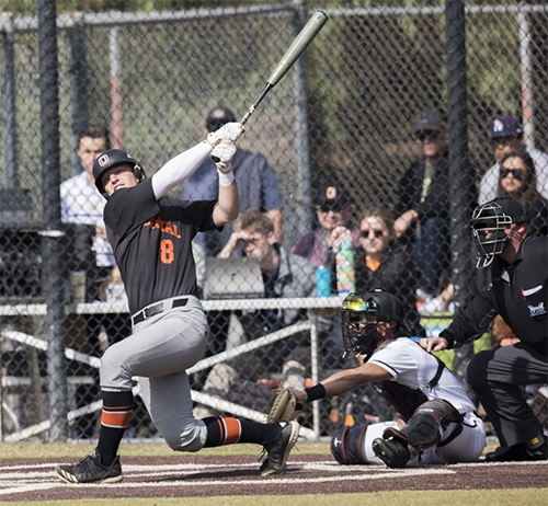 Baseball player Jonathan Marshall '23