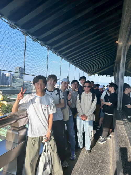 Charlie with friends