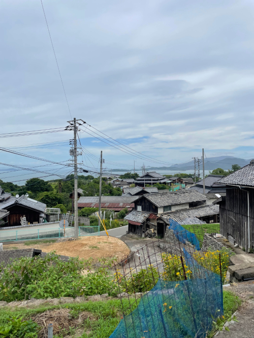 View of Okayama in Japan
