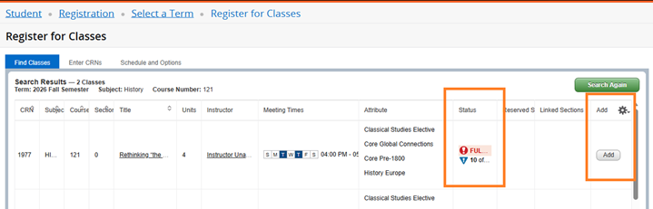 Instructional Screenshot - Waitlists 