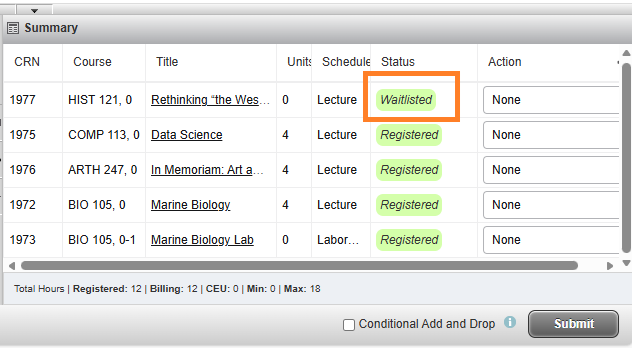 Instructional Screenshot - Waitlists 